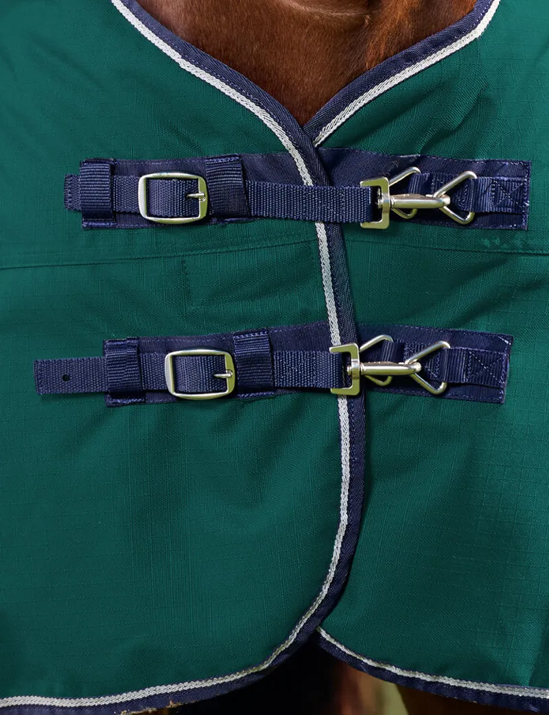 WeatherBeeta ComFiTec Plus 100G Dynamic Turnout Rug - Forest Green-2