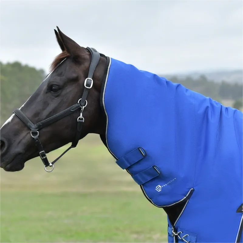 WeatherBeeta ComFiTec Essential 220g Turnout Combo Rug -  Cobalt/Black -2