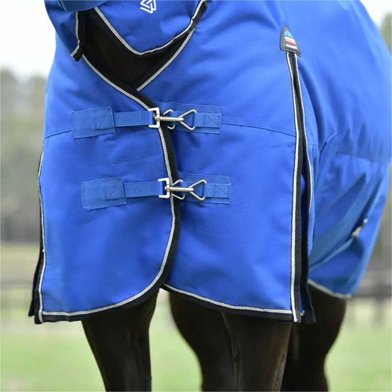 WeatherBeeta ComFiTec Essential 220g Turnout Combo Rug -  Cobalt/Black -3