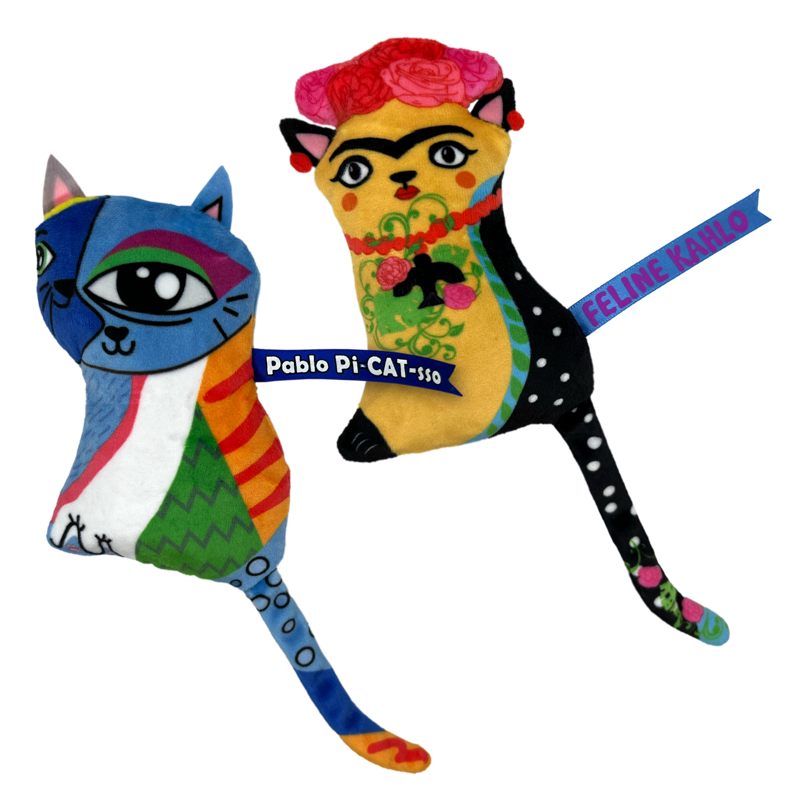 KONG Cat Artz Kahlo and Picasso - 2 pack -3