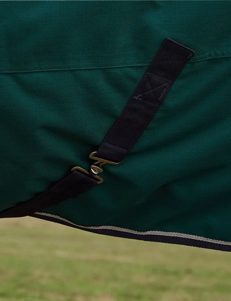 WeatherBeeta ComFiTec Plus Dynamic 100G Turnout High Neck Rug - Forest Green-4