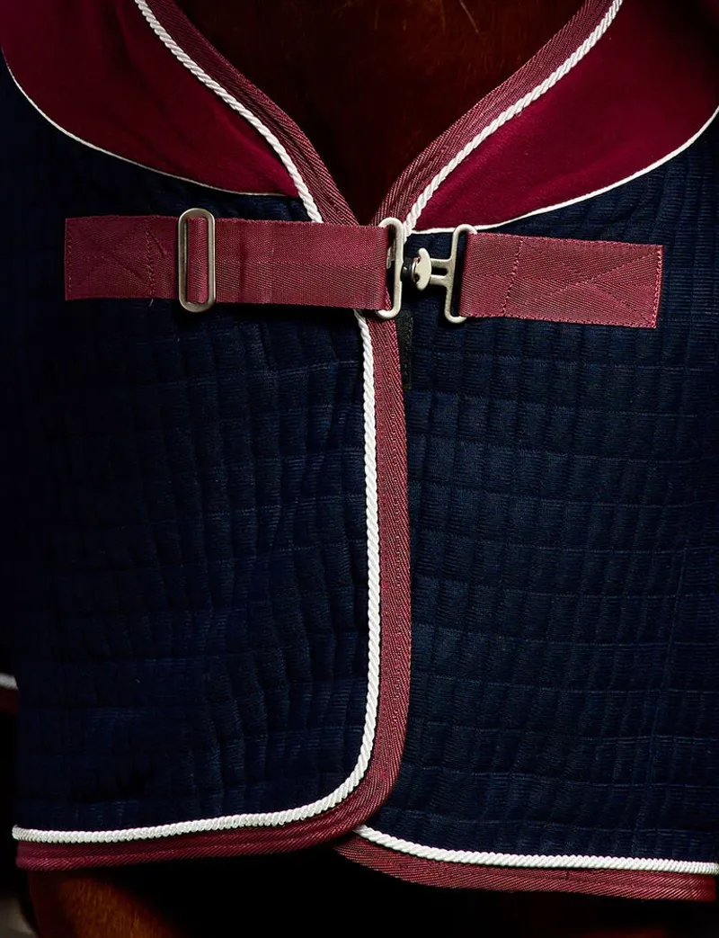 WeatherBeeta Thermocell Cooler Rug Standard Neck Navy/Burgundy-1