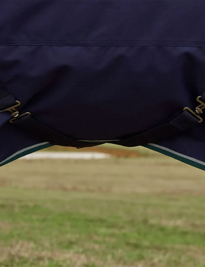 WeatherBeeta ComFiTec Plus Dynamic 220G Turnout High Neck Rug- Navy-5