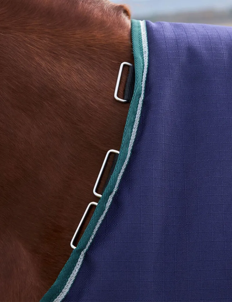 WeatherBeeta ComFiTec Plus 100G Dynamic Turnout Rug - Navy-3