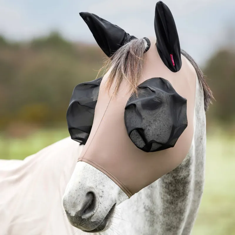 LeMieux Bug Relief Half Mask - Walnut