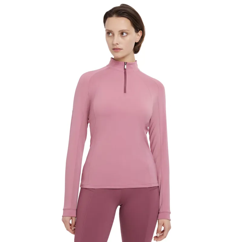 LeMieux Halle Ladies Lightweight Base Layer - Peony-1