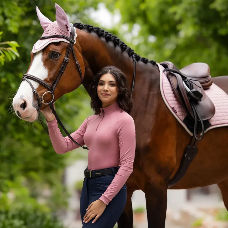 LeMieux Halle Ladies Lightweight Base Layer - Peony-5