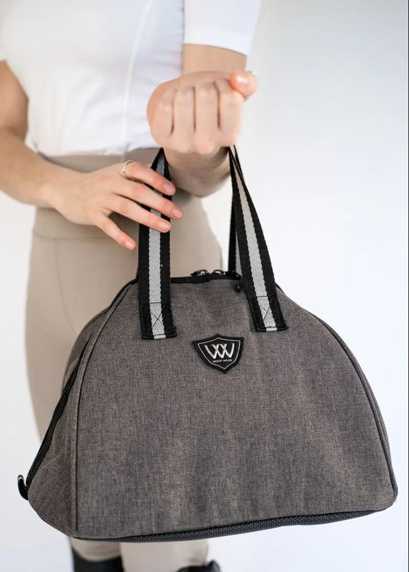 Woof Wear Riding Hat Bag - Grey -2