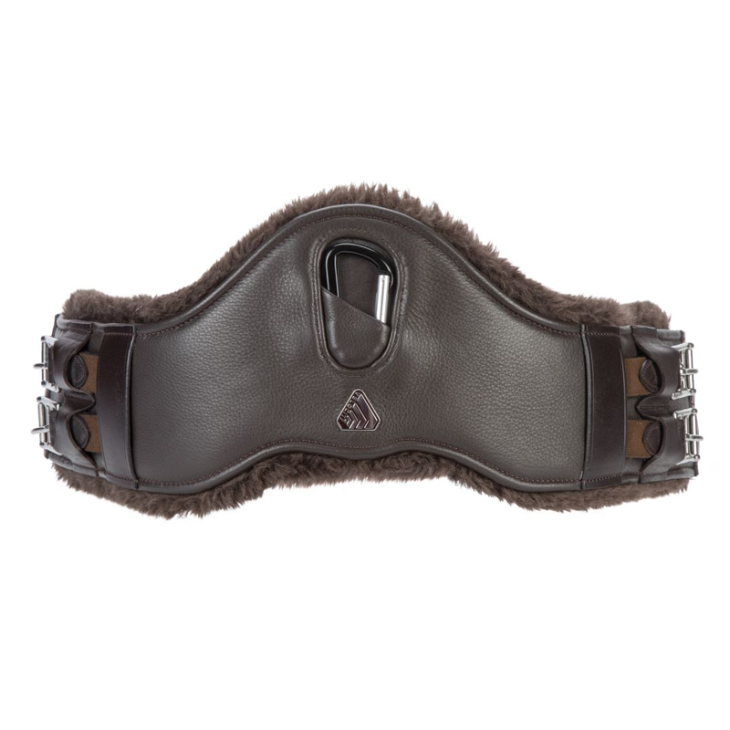 Shires Velociti LUSSO Dressage SupaFleece Girth - Havana