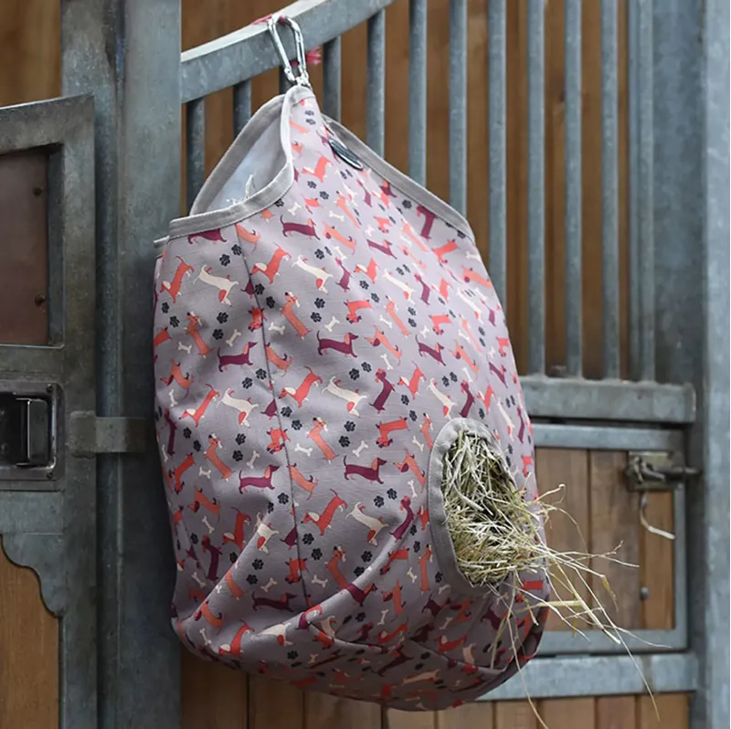 WeatherBeeta Hay Bag - Dachshund Print-2