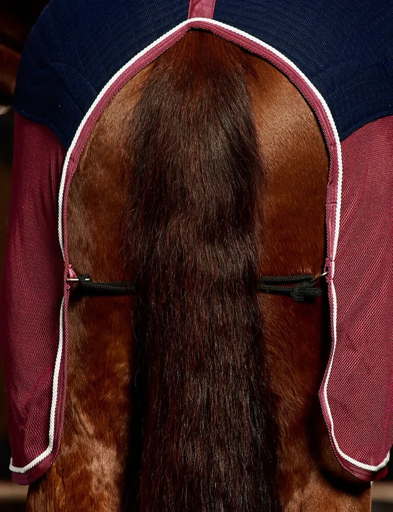 WeatherBeeta Thermo-Air Cooler Rug Standard Neck - Navy/Burgundy-3