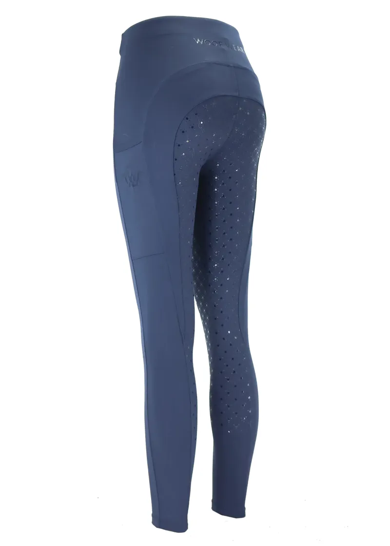 Woof Wear Original Women's Lite Riding Tights - Navy