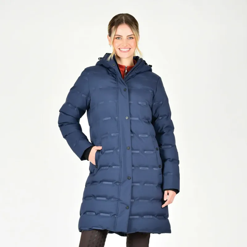 WeatherBeeta Helsinki Heat Seal Quilted Ladies Jacket - Navy Iris