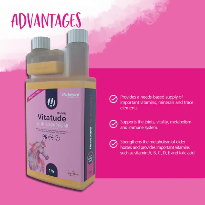 Hestevard Vitatude Senior - 1litre-1
