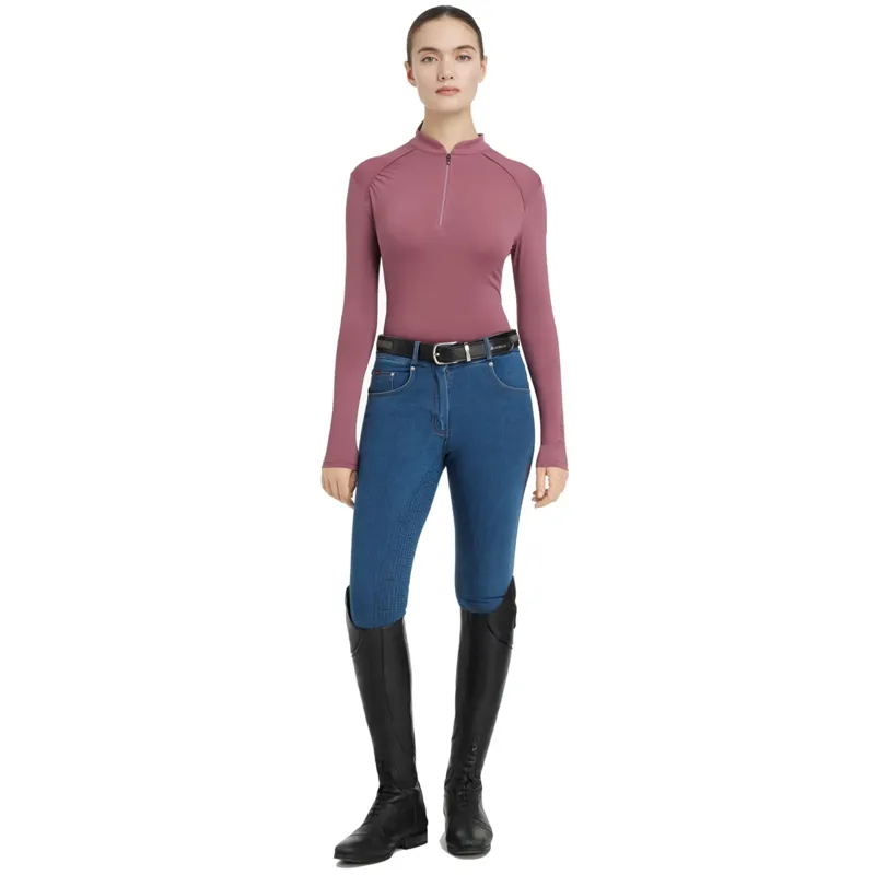 LeMieux Heyden Ladies Lightweight Base Layer - Rosewood-1