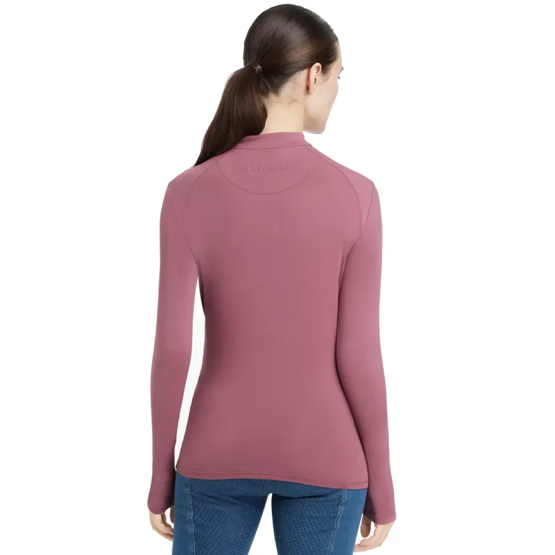 LeMieux Heyden Ladies Lightweight Base Layer - Rosewood-2