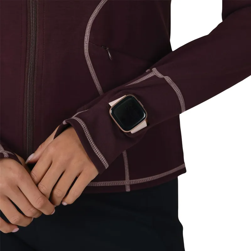 WeatherBeeta Ladies Copper Performance Jacket - Mulberry -2