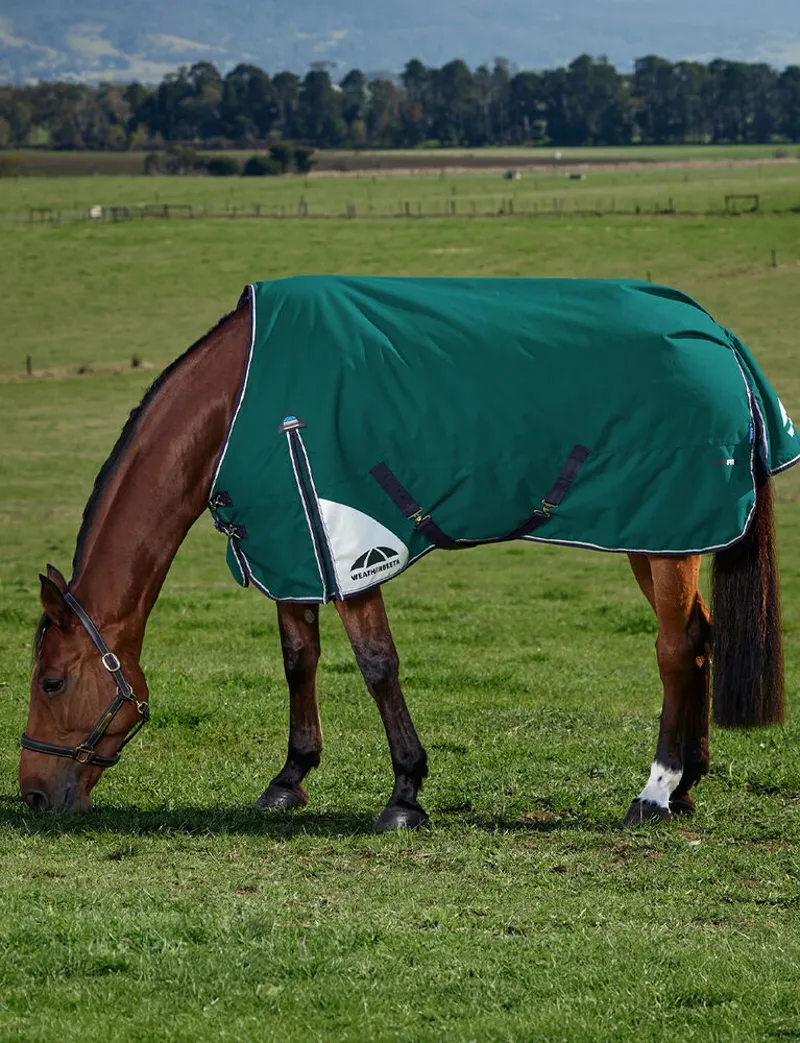 WeatherBeeta ComFiTec 220G Plus Dynamic Turnout Rug - Forest Green-1