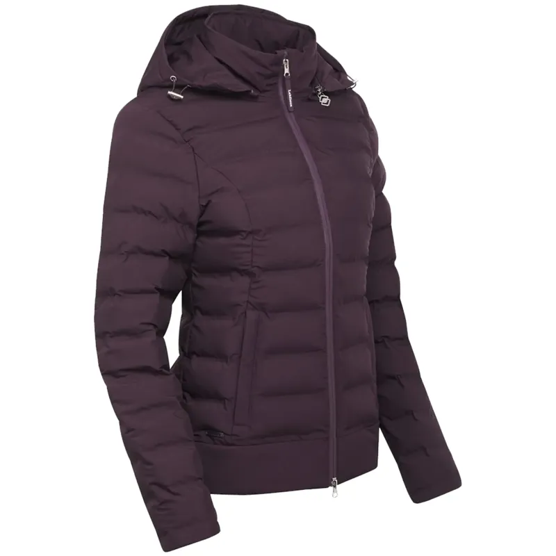 LeMieux Ladies Brooke Waterproof Hybrid Jacket - Damson