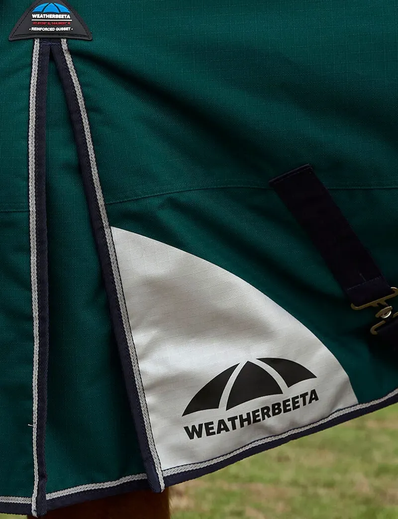 WeatherBeeta ComFiTec 220G Plus Dynamic Turnout Rug - Forest Green-5