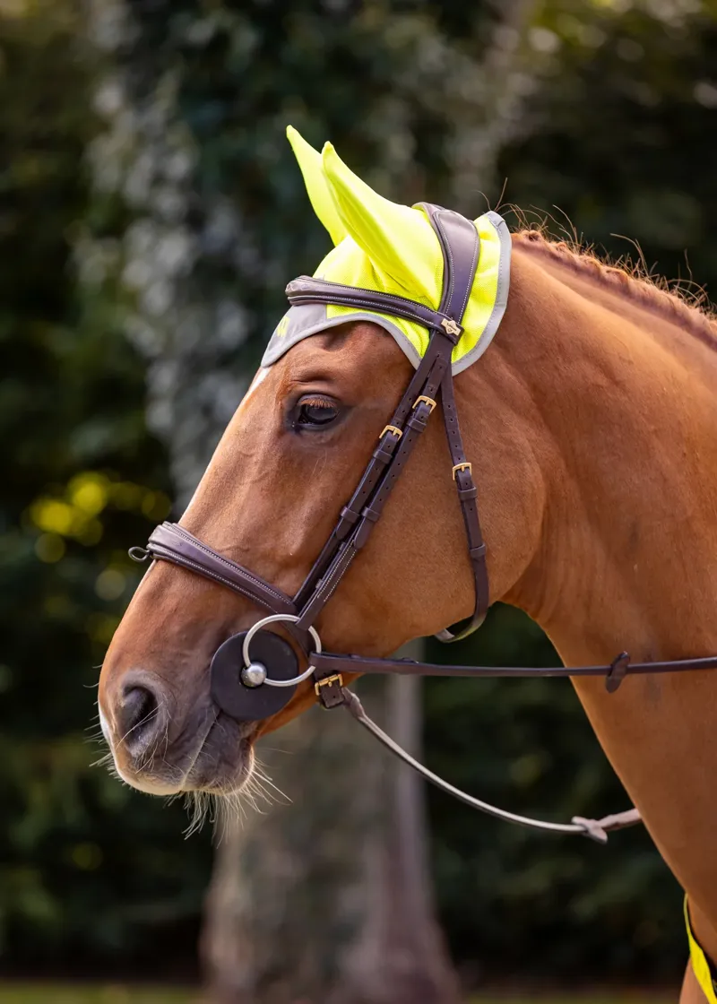 Woof Wear Fly Veil - Hi Vis Yellow-1