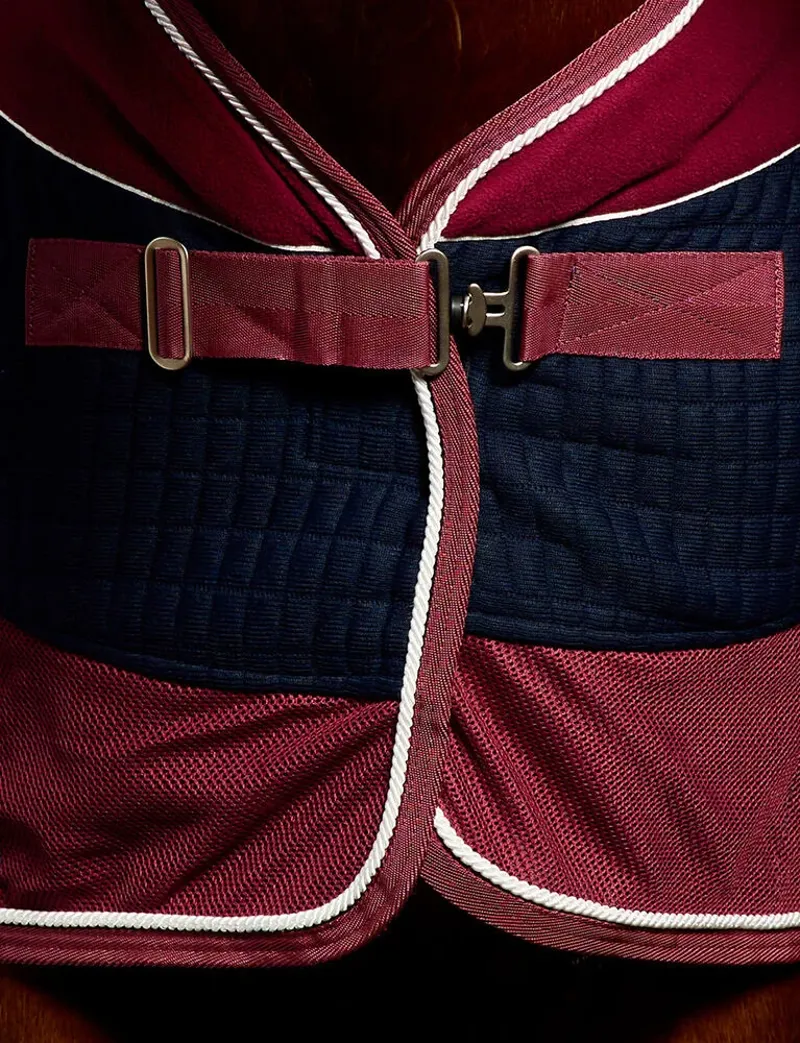 WeatherBeeta Thermo-Air Cooler Rug Standard Neck - Navy/Burgundy-1