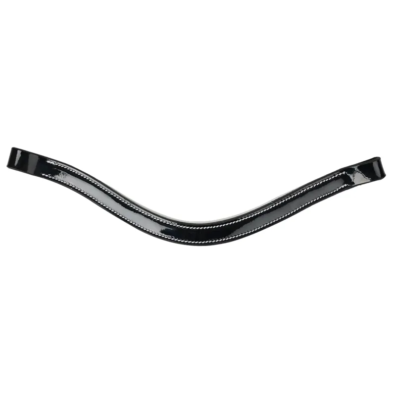 LeMieux Hobby Horse Patent Browband - Black 