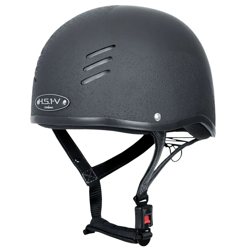 Gatehouse HS1 Jockey Skull cap - Black