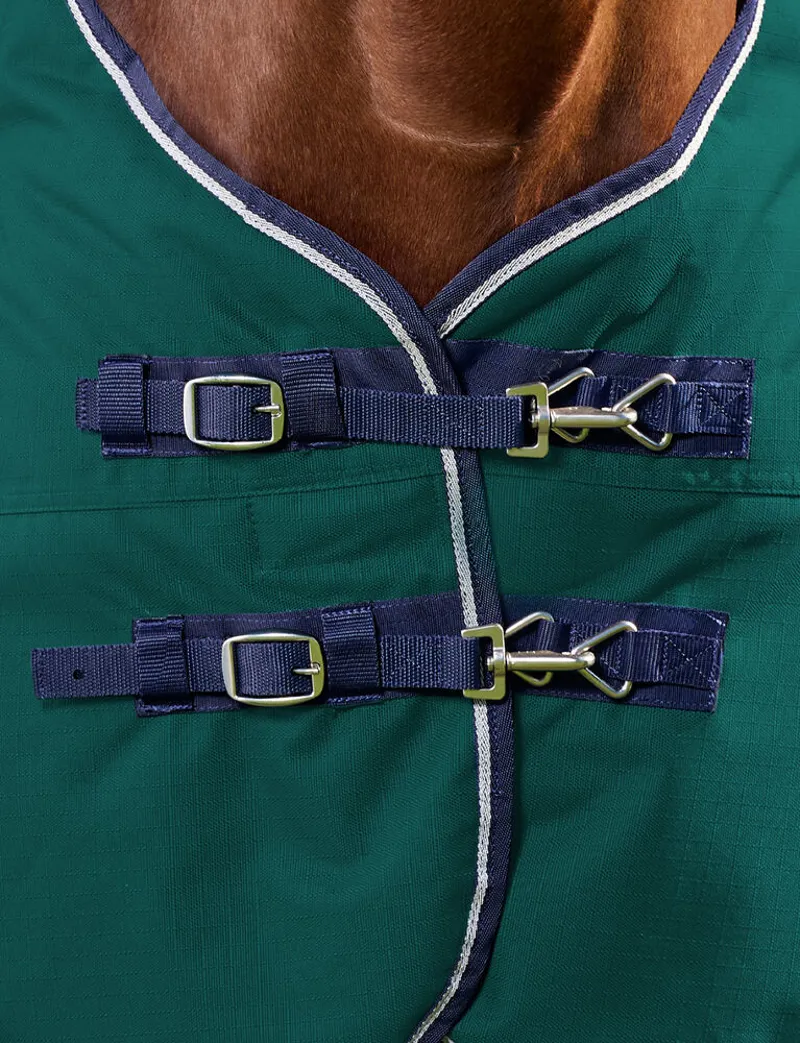 WeatherBeeta ComFiTec 220G Plus Dynamic Turnout Rug - Forest Green-2