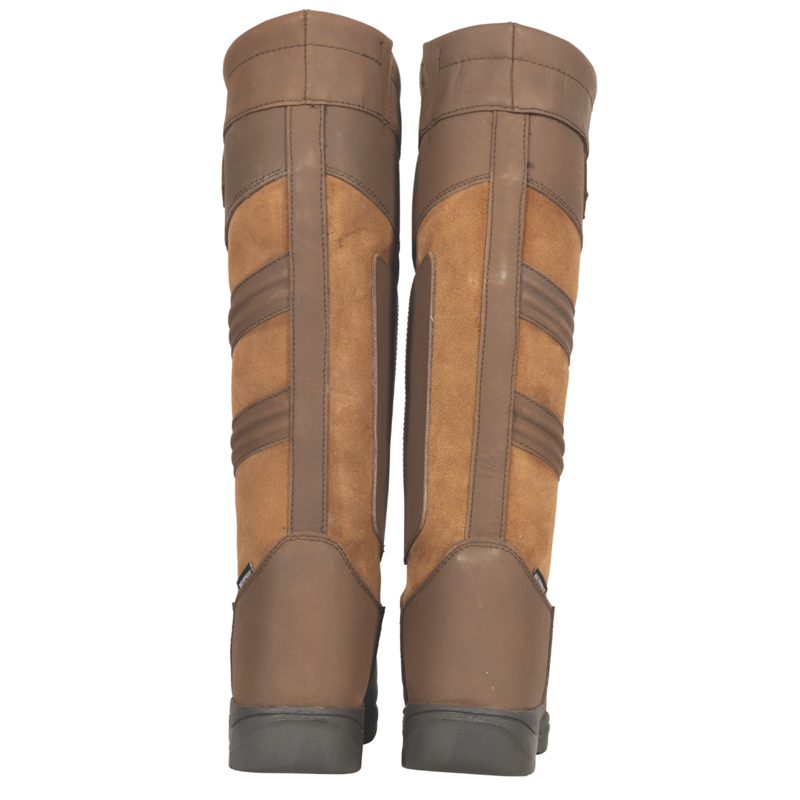 Hy Equestrian Hurdlow Long Country Boot - Brown-2