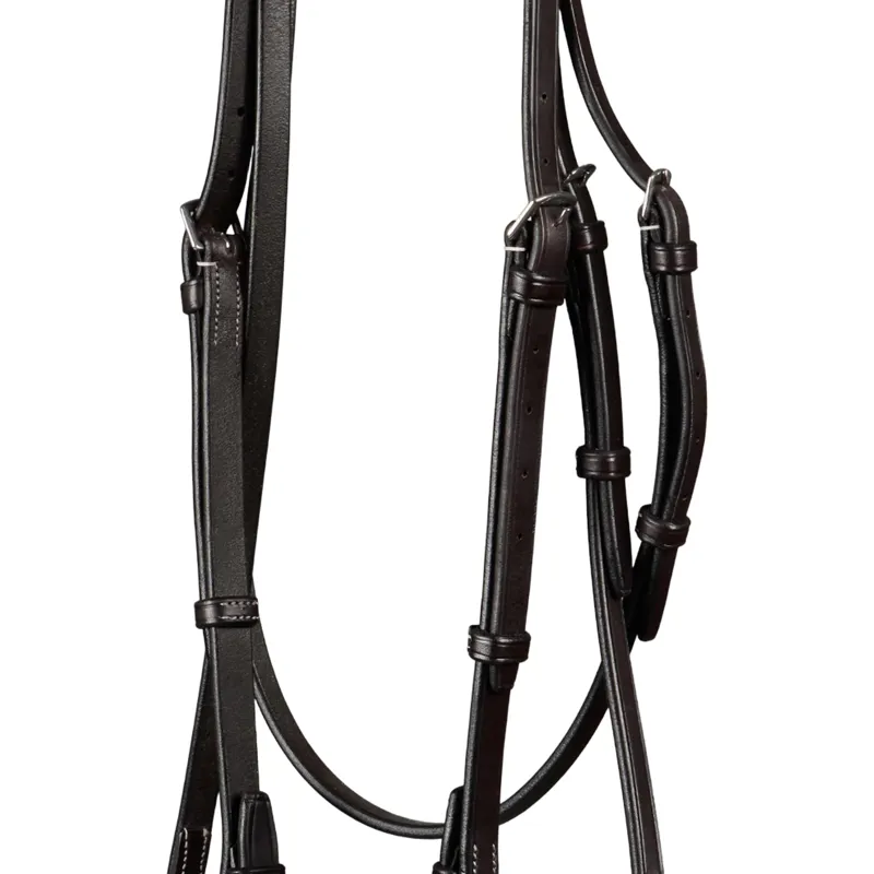 Premier Equine Hunter Bridle - Dark Havana-2