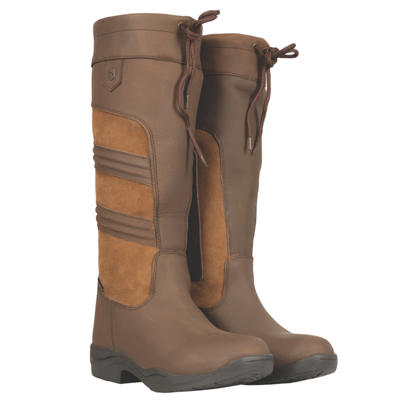 Hy Equestrian Hurdlow Long Country Boot - Brown