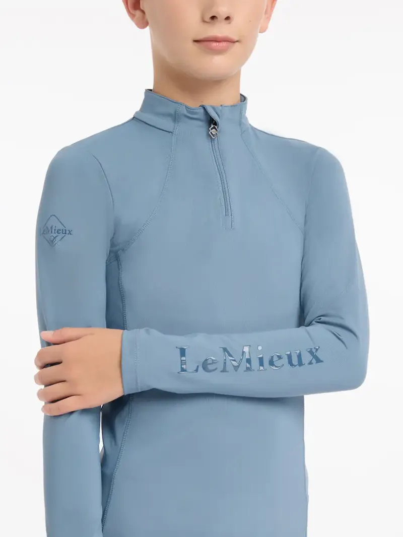 LeMieux Young Rider Base Layer - Ice Blue-3