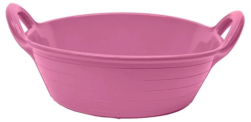 Red Gorilla Plas Small Feed Skip 11L - Soft Pink