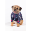 Rydale Yapham Patterned Dog Raincoats - Horse Print Navy