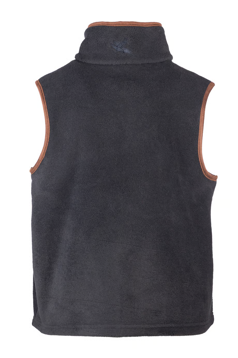 Rydale Junior Huggate Fleece Waistcoat - Tractor Ink/Green-1