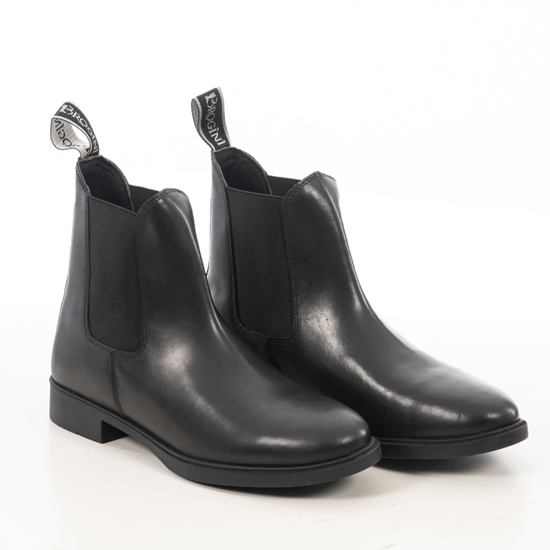 Brogini JB Pavia Pull-On Jodhpur Boots - Black-1
