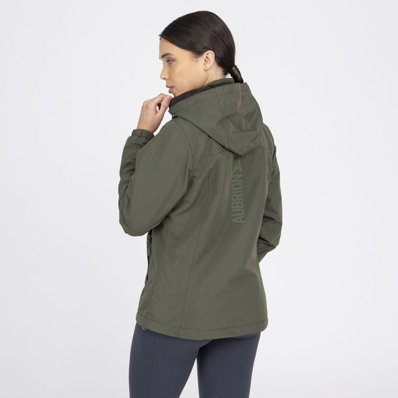 Shires Aubrion React Thermal Waterproof Coat - Khaki-5