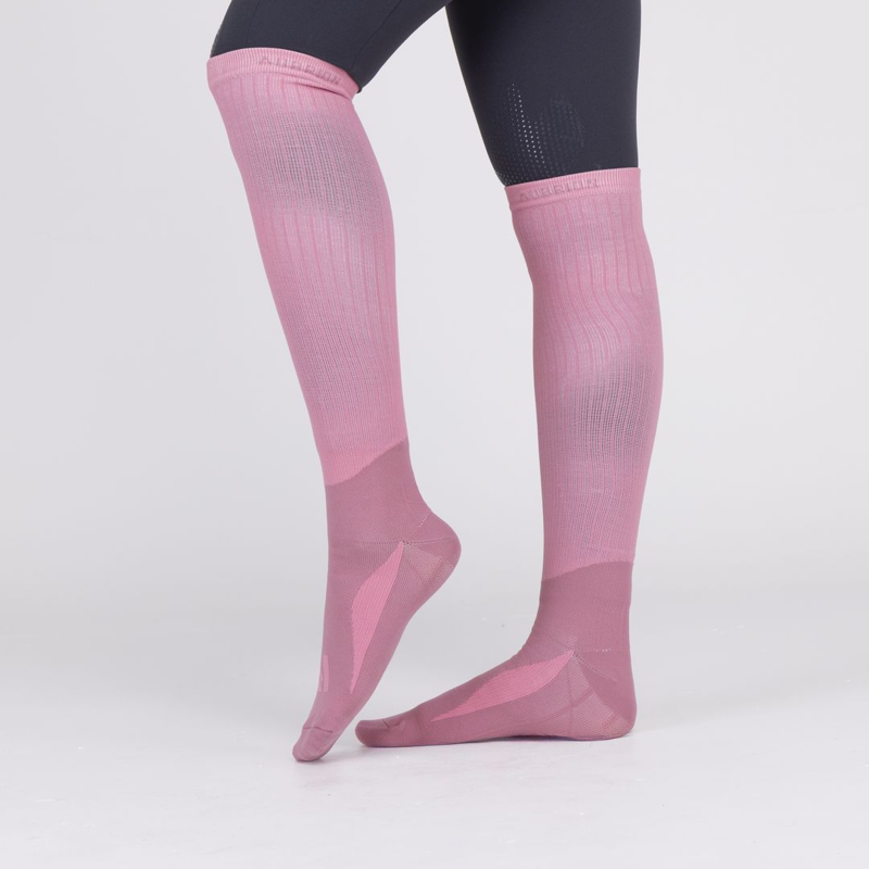 Shires Aubrion React Winter Technical Socks - Candy Floss-2