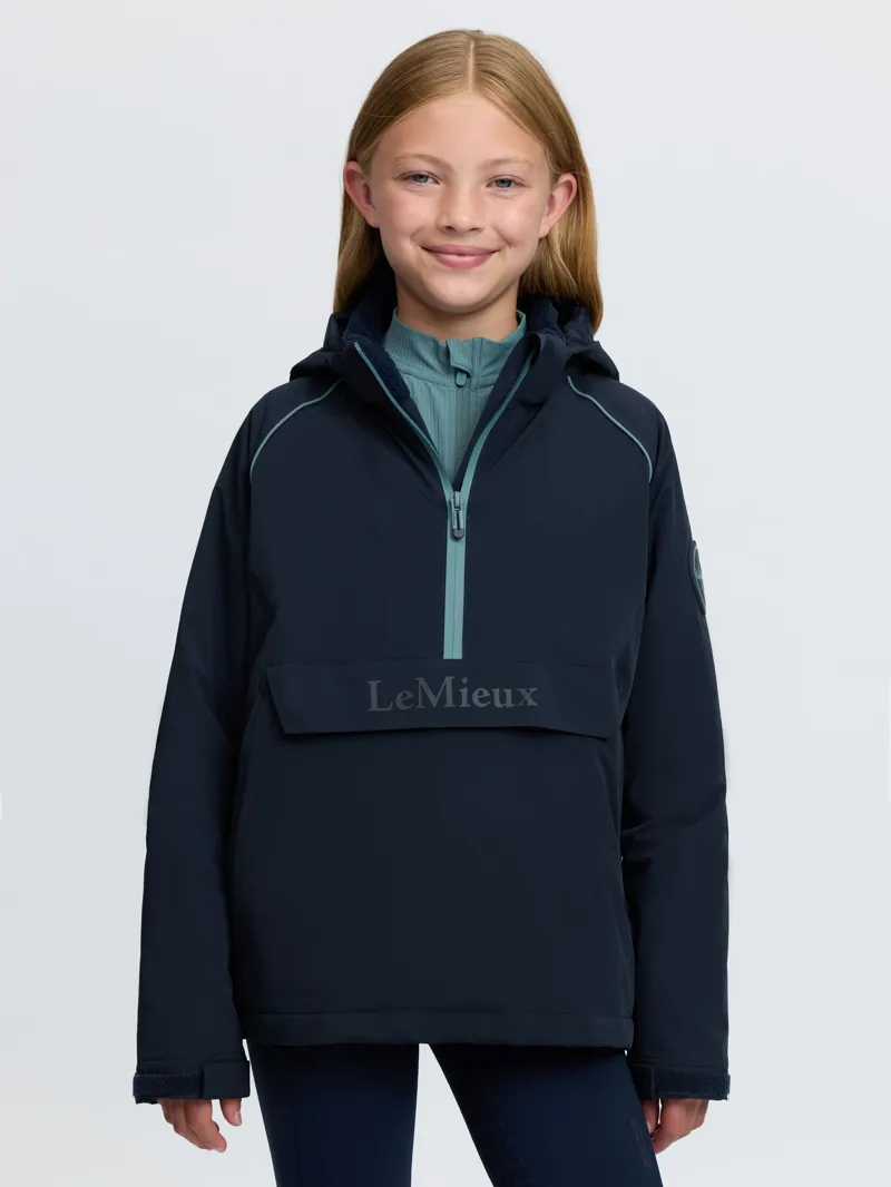 LeMieux Young Rider Bailey Waterproof Anorak - Navy