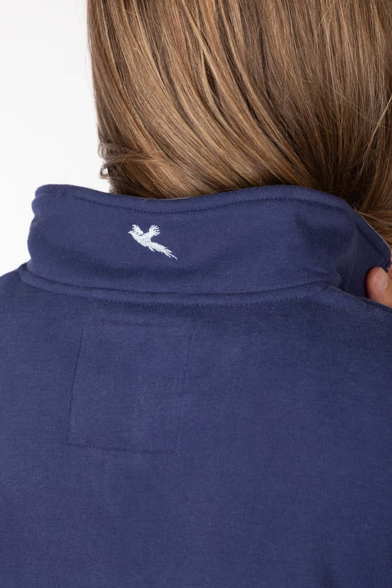 Rydale Ladies Byland Sweatshirt - Rydale Soft Blue/White/Denim-4