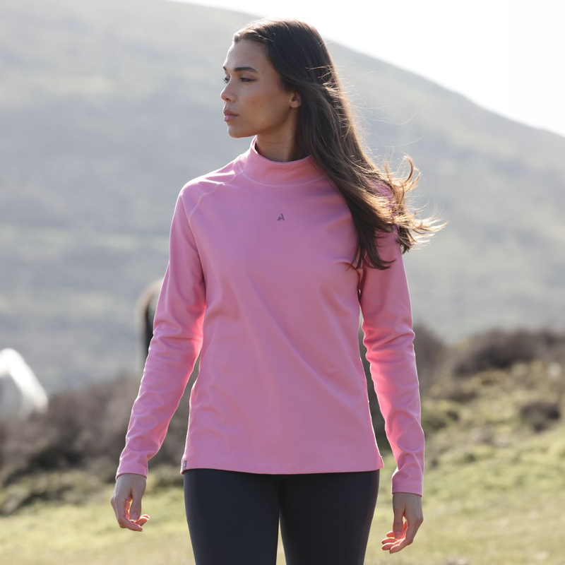 Shires Aubrion React Relaxed Base Layer - Candy Floss-1