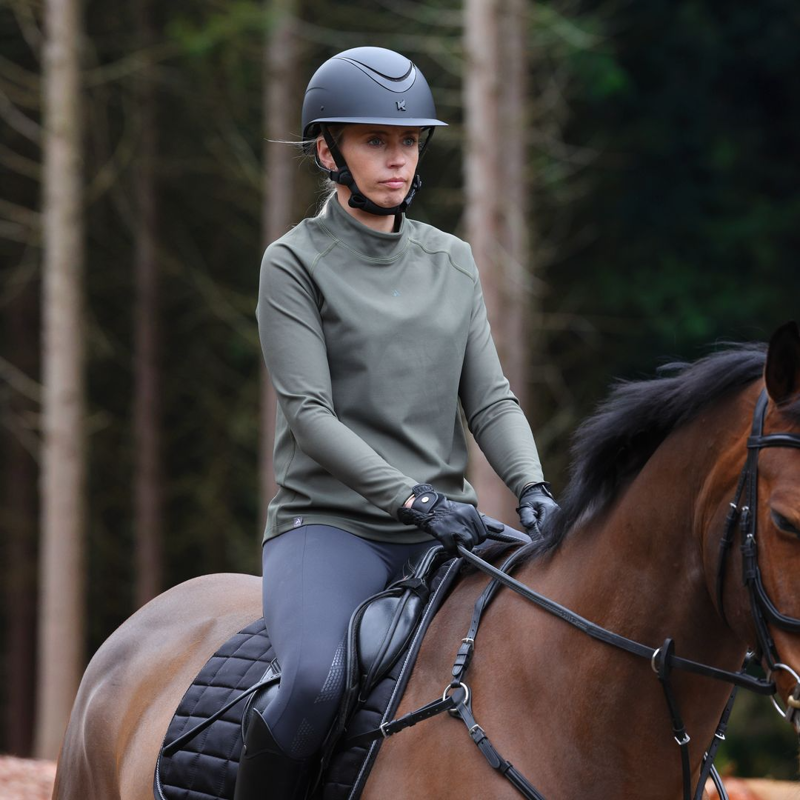 Shires Aubrion React Relaxed Base Layer - Khaki-5