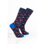 Rydale Men's Bamboo Rich Car Ankle Socks Pack of 10 - Sport Car Navy