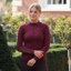 Shires Aubrion Equestrian Winter Long Sleeve Base Layer - Port