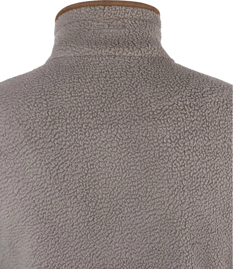 Jack Pyke Half Zip Sherpa Fleece Pullover - Shiitake-3