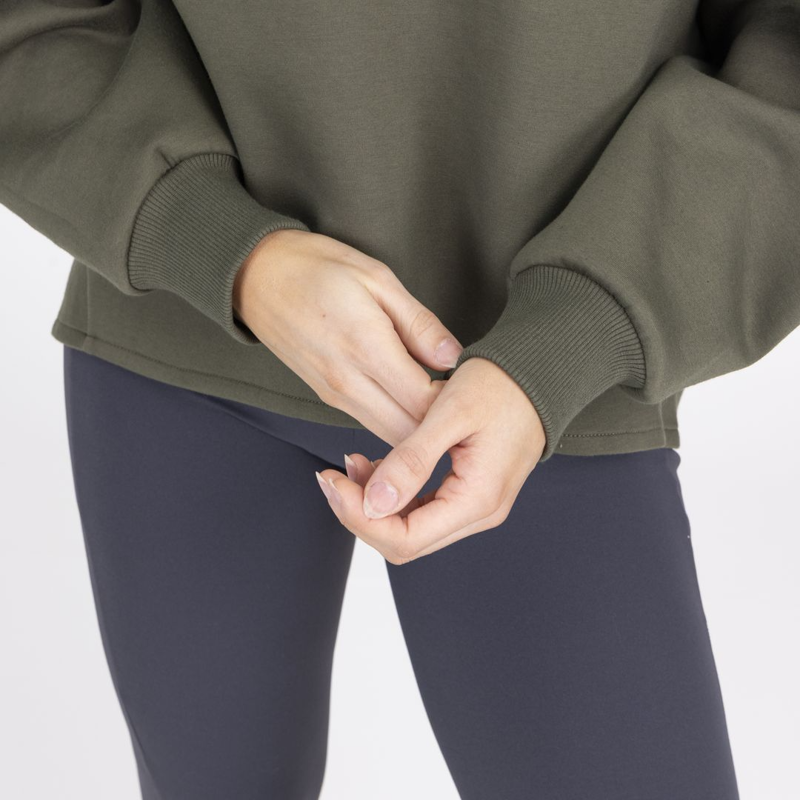 Shires Aubrion React Sweatshirt - Khaki-7