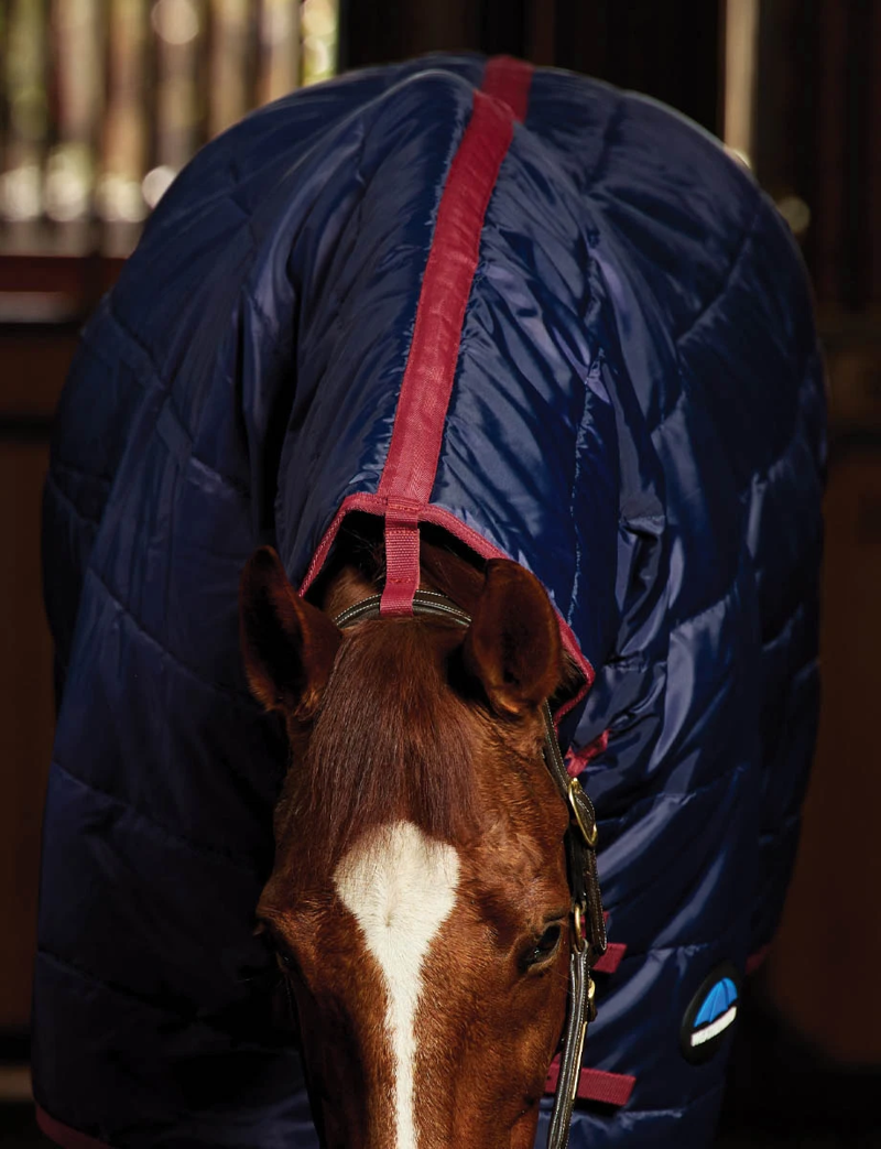 WeatherBeeta 220G Stable Rug Combo - Navy/Burgundy-3