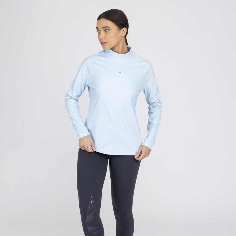 Shires Aubrion React Relaxed Base Layer - Arctic Blue-4