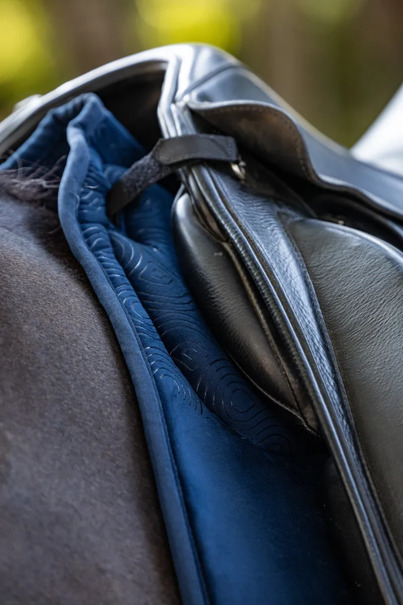 Woof Wear Elite Comfort Plus Dressage Saddlepad - Navy-3